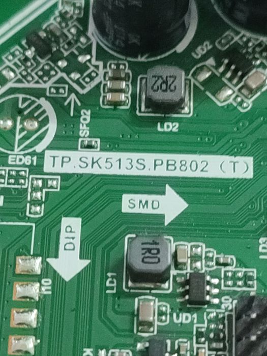 Плата на андроид тв TP.SK513SPB802