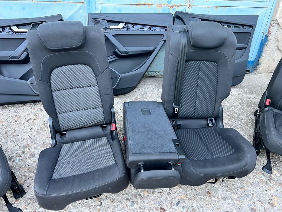 Interior scaune textil Audi Q5 FY 2016-2024 cu bancheta reglabila