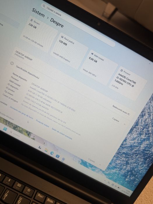 Laptop Lenovo E15  i5 generatie 10