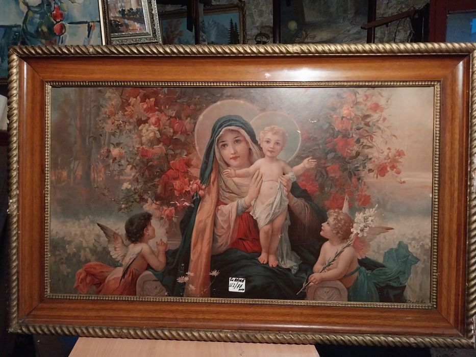 Icoana veche(litografie)