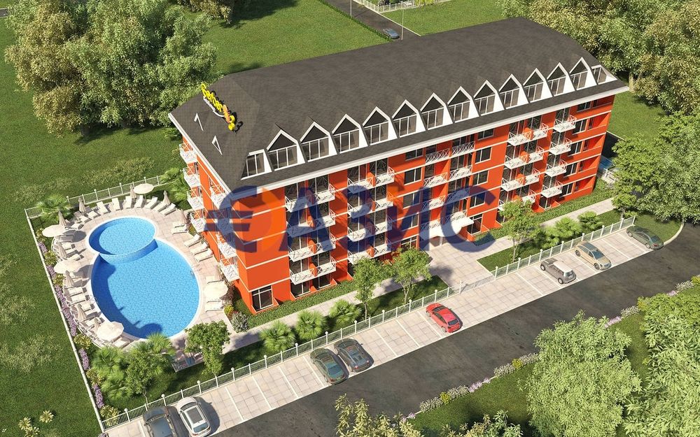 Продава се Тристаен апартамент в к.к. Слънчев бряг - 55 кв.м за 696 €/кв.м - Снимка #14