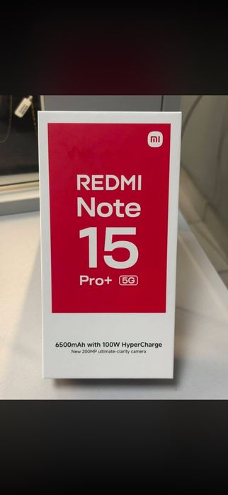 Redmi Note 15 Pro Plus 512Gb запечатан