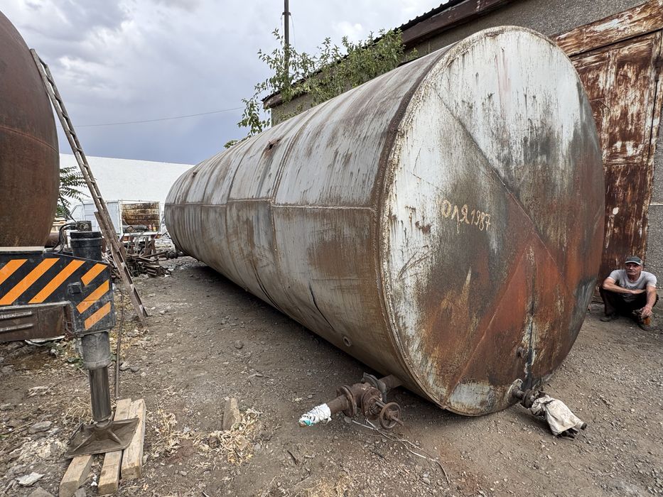 Емкость цистерна 50м3 резервуар бочки для гсм