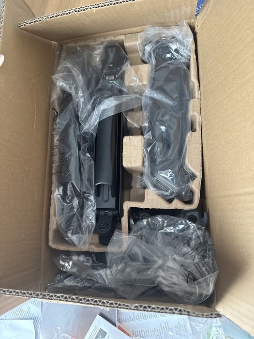 Suport de perete pentru două monitoare Maclean, 17-32'', 9kg max