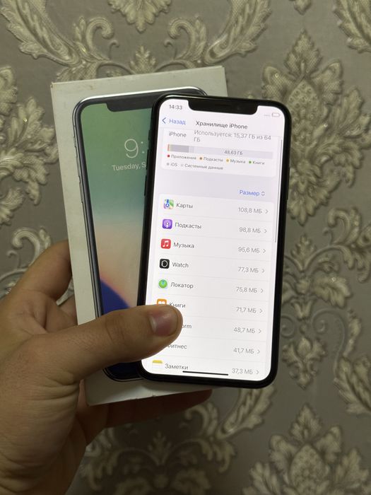 Iphone xs ideal holatda aybi yuq