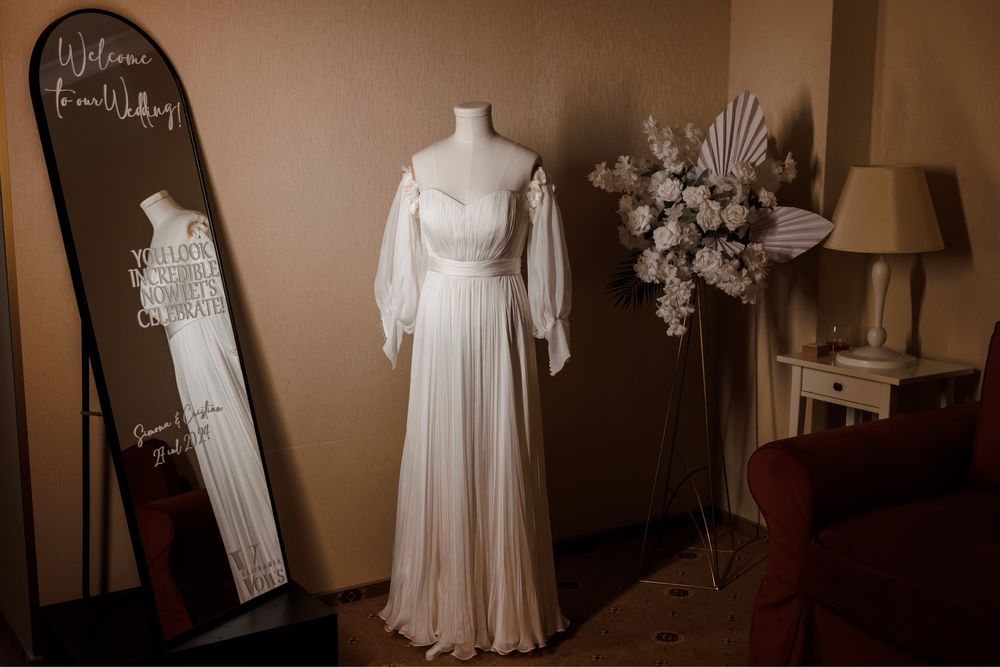 Rochie de mireasa matase - Atelier Reverie