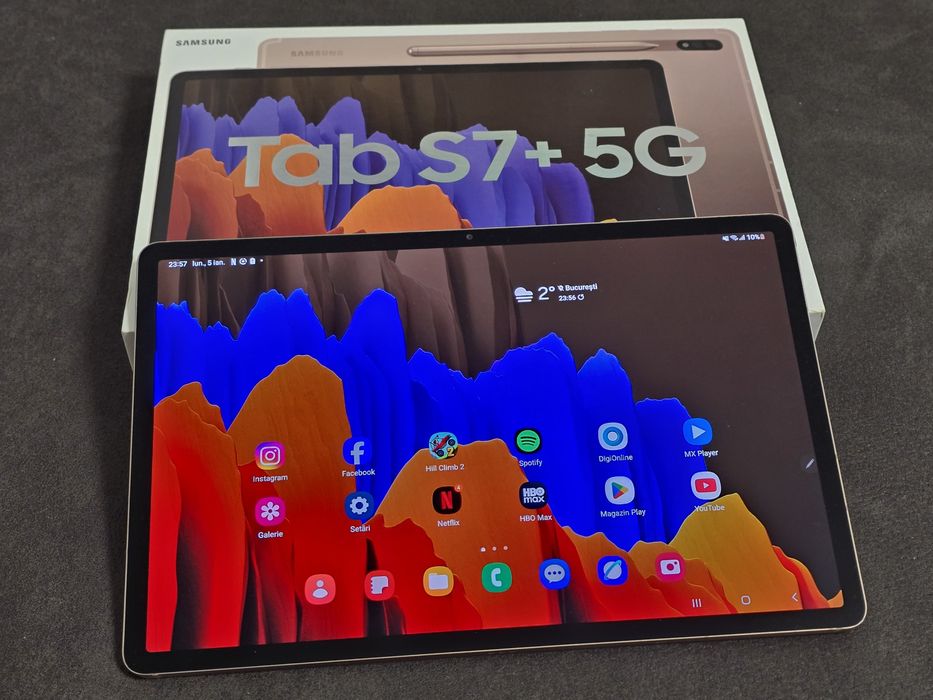 Tableta Samsung tab s7+ ( plus) DM-T976B