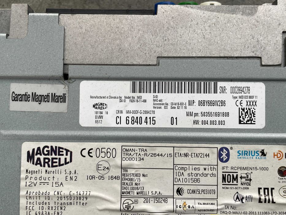 Unitate media Bmw cod 6840415