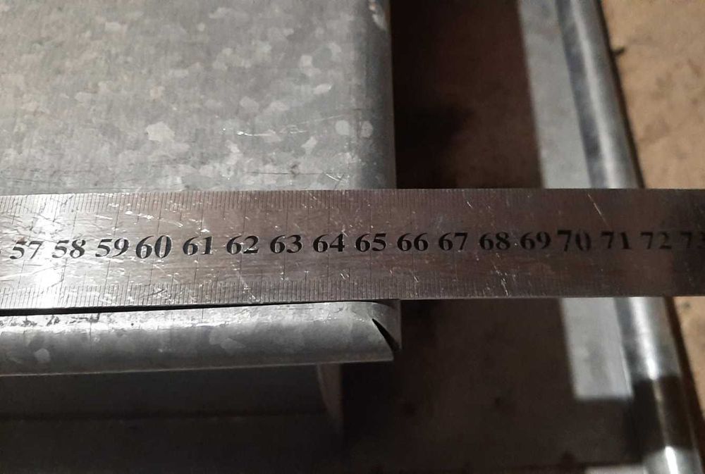 Капандура за покривен прозорец - поцинкована ламарина