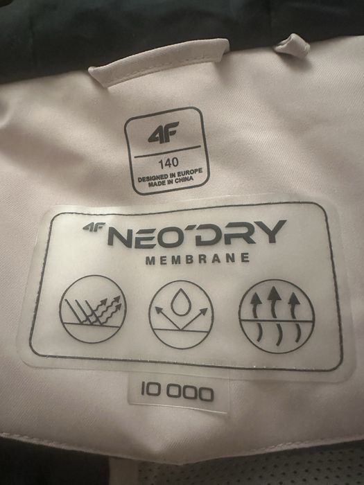 Geacă schi copii 4F mărimea 140 | NeoDry 10.000 | Impecabilă