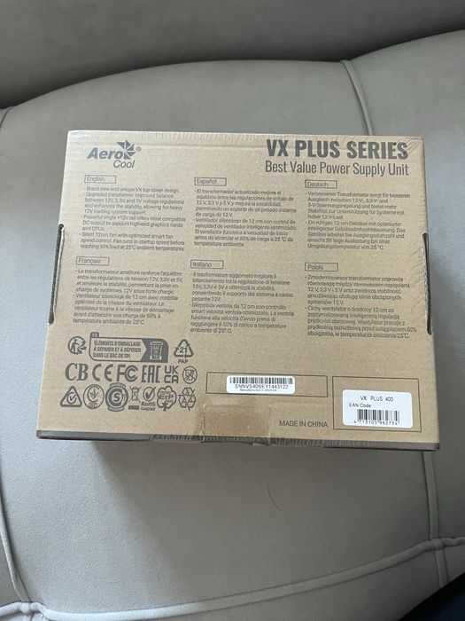 Блок питания Aerocool VX Plus Series 400W