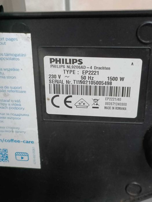 Espressor automat Phillips seria 2200