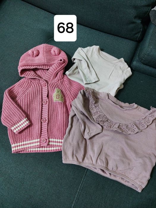 Lot haine fetița 62/68