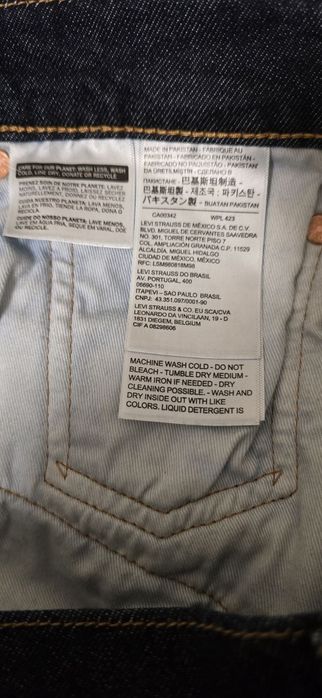 Нови.  Дамски оригинални дънки. Levi's.