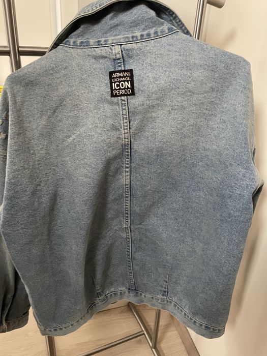 Vand jacheta din denim, Armani Exchange