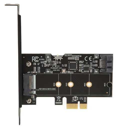 PCIE към M.2 NGFF разширителна карта, високоскоростна High Craft Step