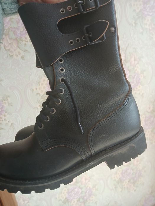 Ботинки кожанная мужские
