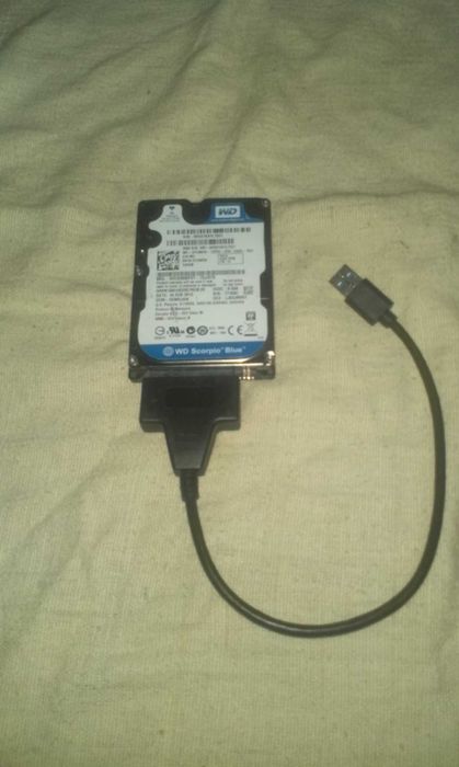 Новый внешний хард.