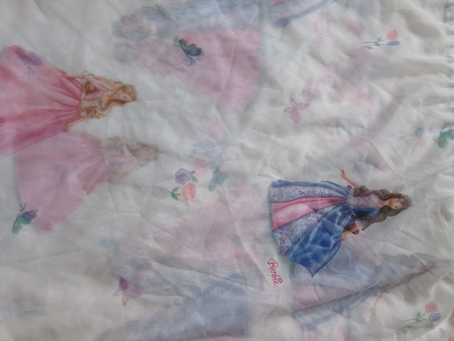 Perdea Barbie pentru camera fetite