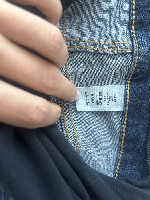 Blugi gravidă H&M , Marimea 38