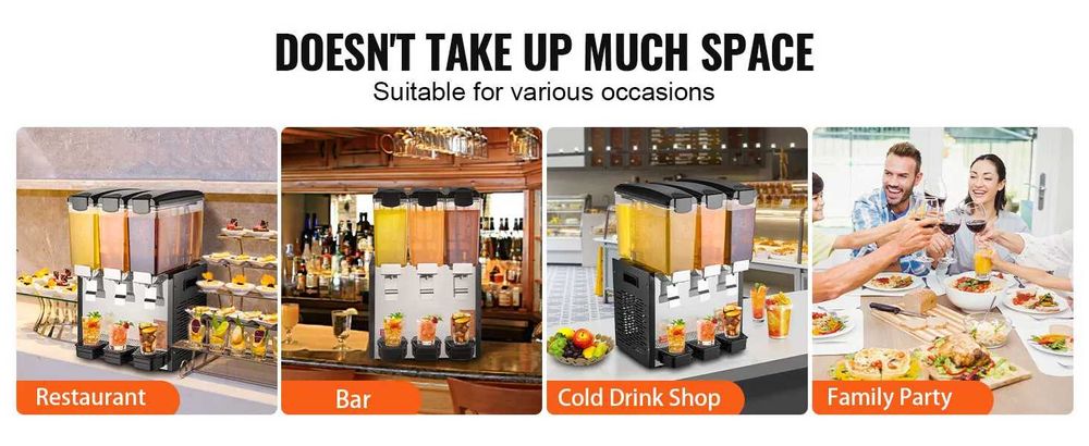 aparat masina dozator sucuri de limonanda dispense bauturi 3 rezervoar