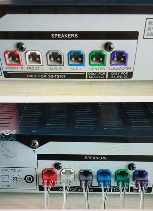 Sony Cable With Connector Speaker / Sateliti si SW - Home Cinema Sony