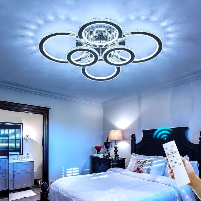 Lustra led 6 cercuri