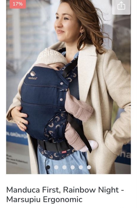 Sistem purtare Manduca stare impecabila