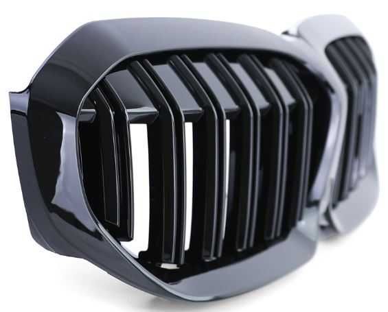 Grile Duble Centrale Nari BMW Seria 3 2019+ G20 G21 Negru Lucios