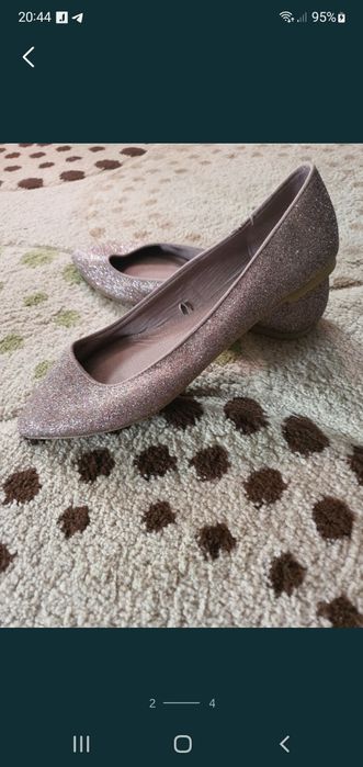 Продам красивые балетки Zara 38р