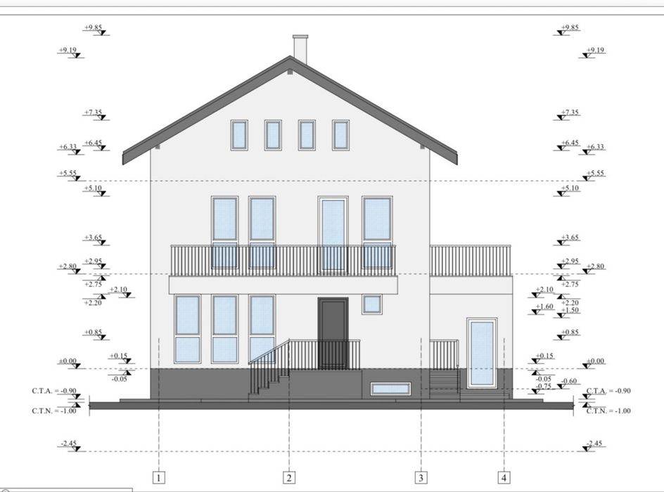 Vand teren intravilan Jilava cu proiect S+P+E si autorizatie construir