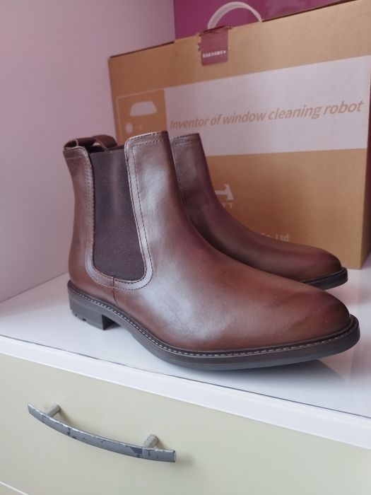 Кожени  есенно зимни боти