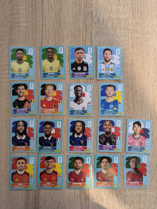 Vand pachet 500 buc. stickere Panini World Cup 2026