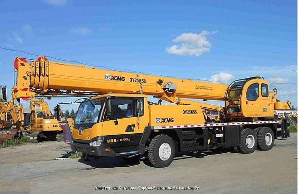 Услуга автокрана XCMG QY25K