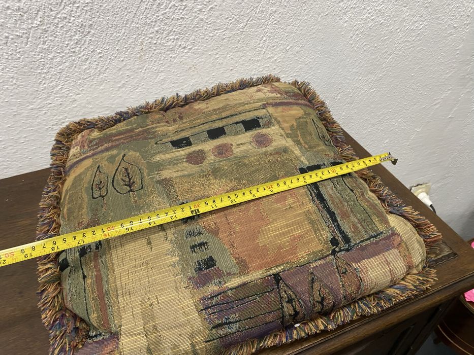 Декоративна възглавница гоблен Франция 1970 г