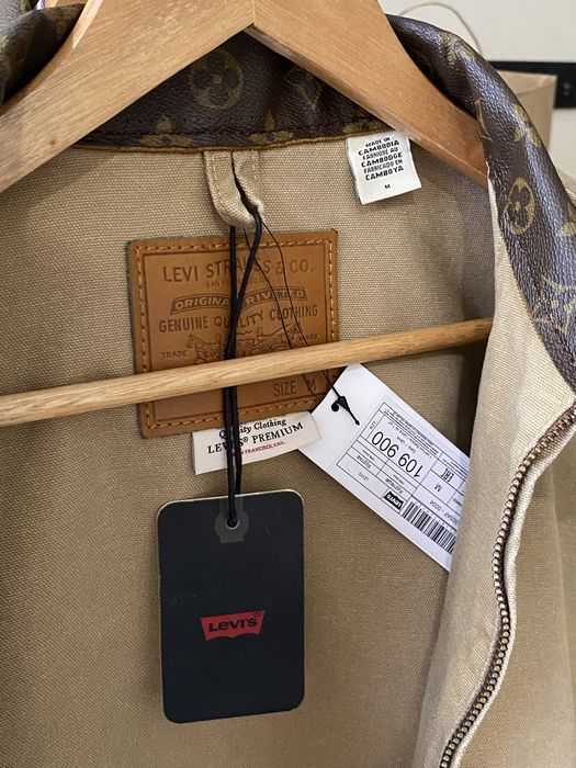 куртка Custom Levi's x Louis Vuitton Castro Mechanics Full-Zip size M