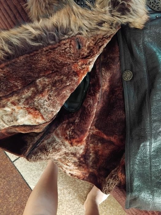 Срочно продам дублёнку кожаную