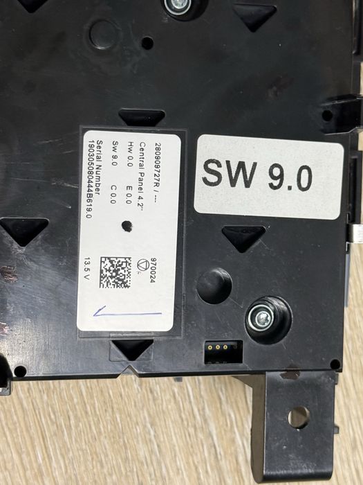 Renault Megane IV Unitate principală radio/CD/DVD/GPS