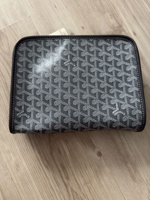 Мъжка чанта / НЕСЕСЕР Goyard Joubert / Joubert Toiletry Bag „Grey“ — Чисто нов с етикет