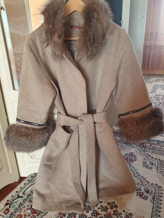 Пальто зимнее кашемир