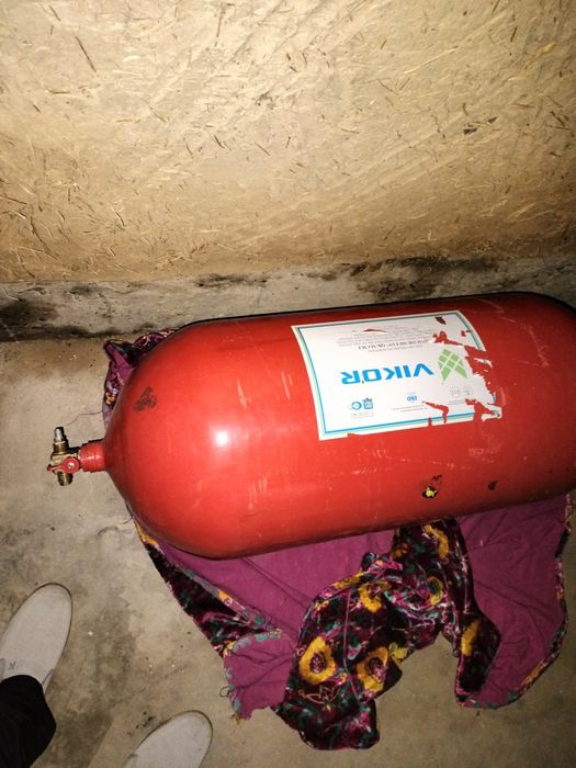 Метан газ балон 100  в сборе