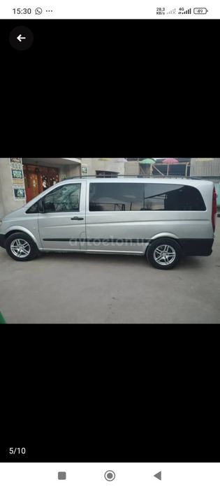 Мерседес бенс вито пропан газ бензин 111матор миневен заводской