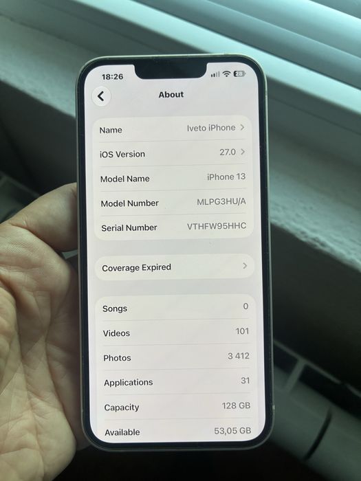 Iphone  13 128GB