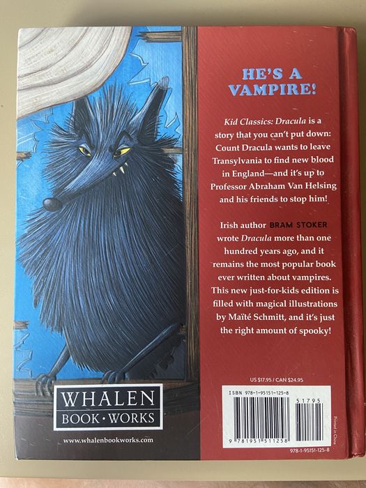 Dracula just for kids in English