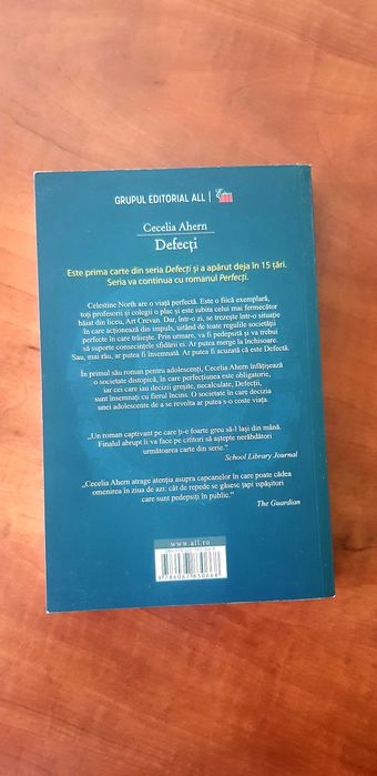 Roman 'Defecti', Cecelia Ahern