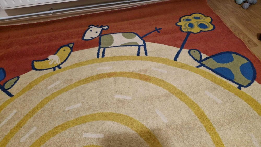 Covor camera copilului