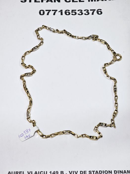 Vand lantic din aur 14 k 8.58 g cod 597