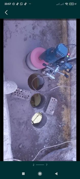Алмазное бурение Алмазное сверление