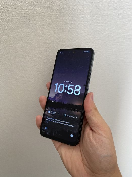 Redmi 13 256gb в черном цвете