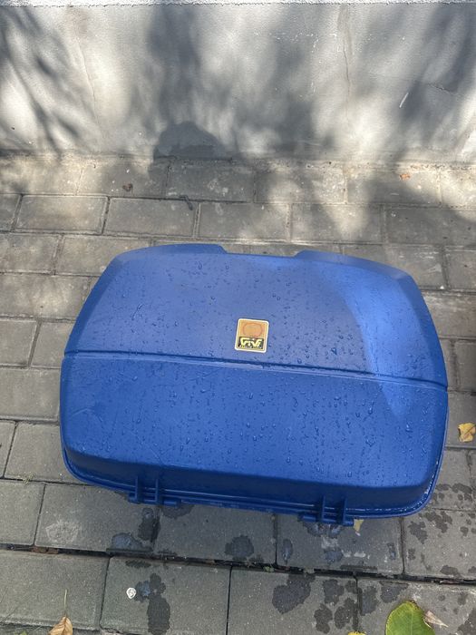 Set sidecase Givi monokey 2x45L albastru